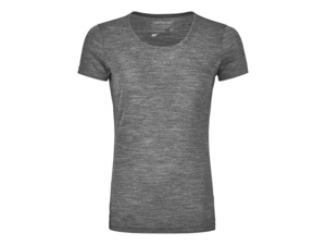 Dámské Tričko ORTOVOX 150 Cool Clean T-shirt Women's Black Steel Blend