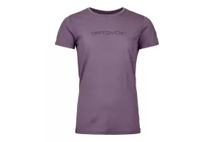Dámské Tričko ORTOVOX 150 Cool Brand T-shirt Women's Wild Berry