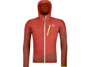 Bunda ORTOVOX Ladiz Hybrid Jacket Men's Clay Orange