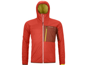 Bunda ORTOVOX Swisswool Piz Duan Jacket Men's Cengia Rossa