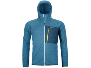 Bunda ORTOVOX Swisswool Piz Duan Jacket Men's Mountain Blue