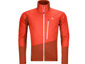 Bunda ORTOVOX Westalpen Swisswool Hybrid Jacket Men's Cengia Rossa