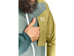 Bunda ORTOVOX Windbreaker Jacket Men's Arctic Grey