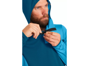 Mikina ORTOVOX Fleece Light Grid ZN Hoody Men's Deep Ocean