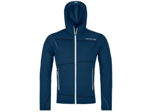 Mikina ORTOVOX Fleece Light Hoody Men's Deep Ocean