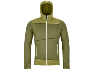 Mikina ORTOVOX Fleece Light Hoody Men's Wild Herbs