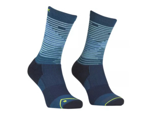 Ponožky ORTOVOX All Mountain Mid Socks Men's Petrol Blue