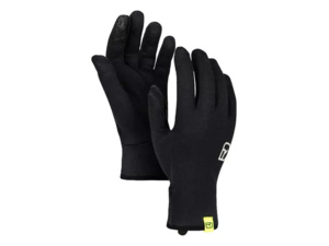 Rukavice ORTOVOX 185 Rock'N'Wool Glove Liner Men's Black Raven