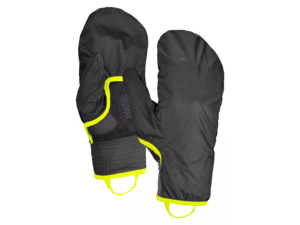 Rukavice ORTOVOX Fleece Grid Cover Glove Men's Black Raven