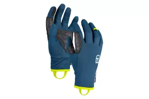 Rukavice ORTOVOX Fleece Light Glove Men's Petrol Blue