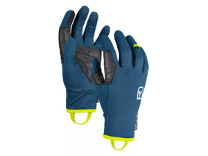 Rukavice ORTOVOX Fleece Light Glove Men's Petrol Blue