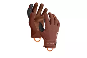 Rukavice ORTOVOX Tour Light Glove Men's Clay Orange