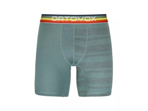 Spodní prádlo ORTOVOX 185 Rock'N'Wool Boxer Men's Arctic Grey