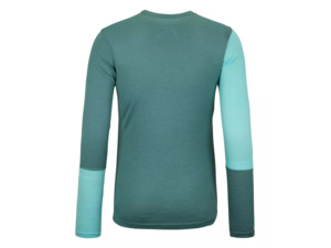 Spodní prádlo ORTOVOX 185 Rock'N'Wool Long Sleeve Men's Arctic Grey