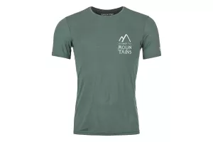 Tričko ORTOVOX 120 Cool Tec Mtn Duo T-shirt Men's Arctic Grey