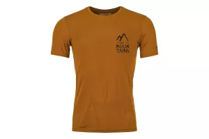 Tričko ORTOVOX 120 Cool Tec Mtn Duo T-shirt Men's Sly Fox