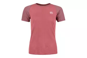 Dámské Tričko ORTOVOX 120 Tec Fast Mountain T-shirt Women's Wild Rose