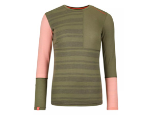 Dámské Spodní prádlo ORTOVOX 185 Rock'N'Wool Long Sleeve Women's Wild Herbs