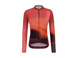 Unisex dres s dlouhým rukávem SANTINI Luce  Red