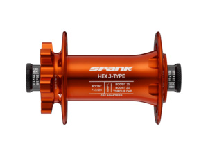 Přední náboj SPANK HEX J-Type Boost F15/20 - Orange