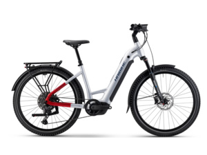 HAIBIKE Trekking 7 Low Soft Grey/Red/Blue Glossy